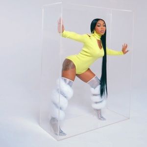 Brand new never worn out the box Jenniferle Fur Heels